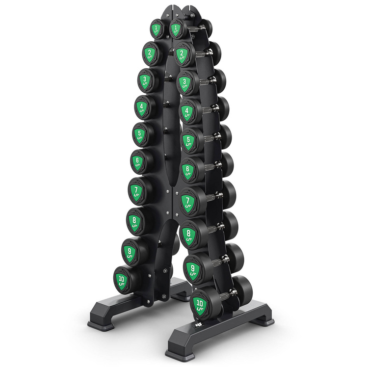 Set polyurethaan halters 1-10kg (stappen van 1 kg) 110 kg - UpForm