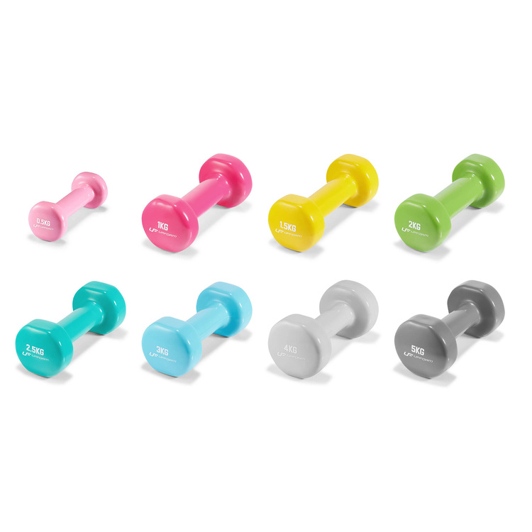 Vinyl halterset (8 stuks) 19.5 kg - UpForm