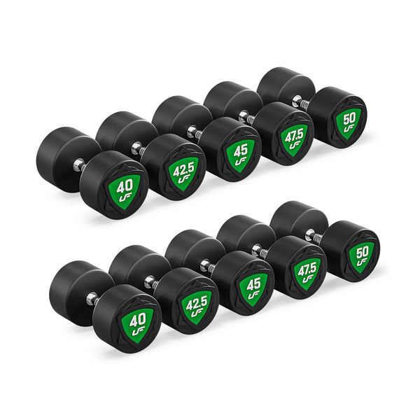 Set polyurethaan halters 40-50 kg (stappen van 2,5 kg) 450 kg - UpForm