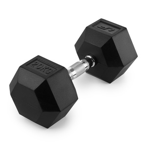 Gietijzeren HEX halter met rubbercoating 20 kg - UpForm