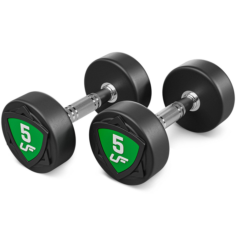 Set polyurethaan halters 2,5-25kg (stappen van 2,5 kg) 275 kg - UpForm
