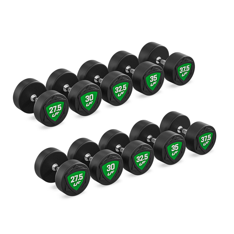 Set polyurethaan halters 27,5-37,5kg (stappen van 2,5 kg) 325 kg - UpForm