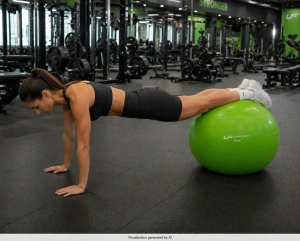 Gymbal 65 cm groen UpForm