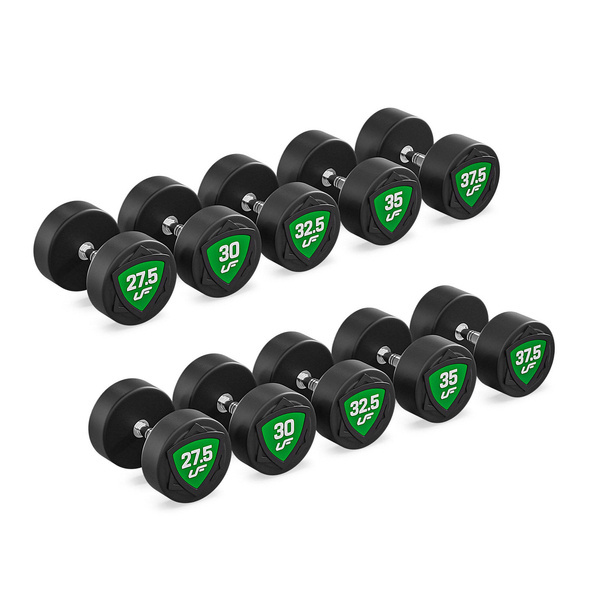 Set polyurethaan halters 27,5-37,5kg (stappen van 2,5 kg) 325 kg - UpForm